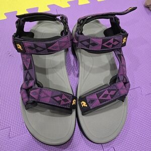CAMEL CROWN Men's Hiking Sandals - PurplePattern Sport Sandals - US 10 /...‎